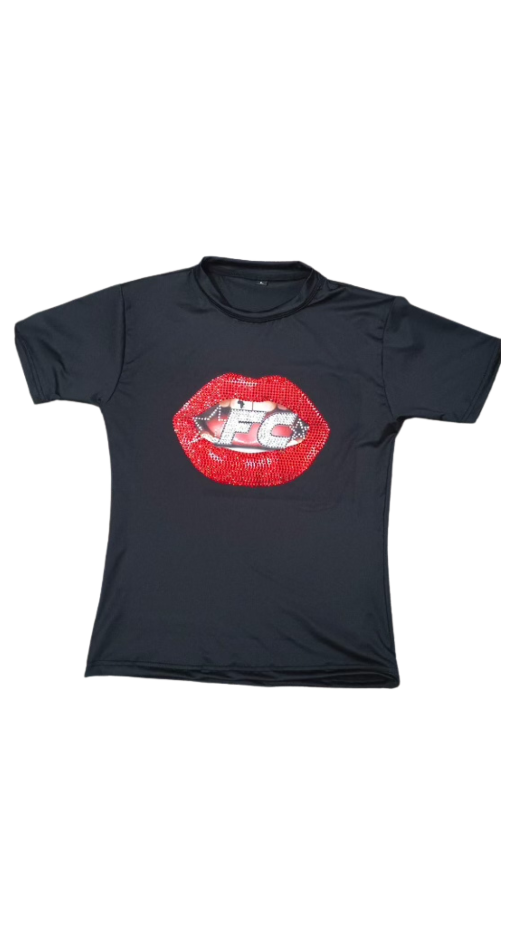 RedLipz Rhinestone Tee